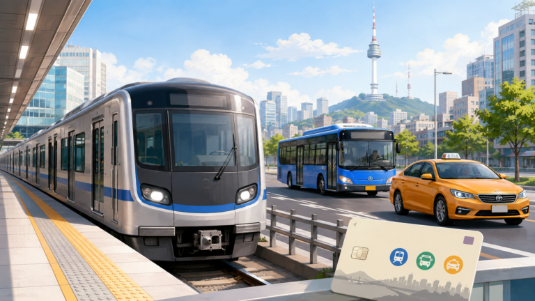Seoul subway, bus and taxi transportation guide for first-time visitors