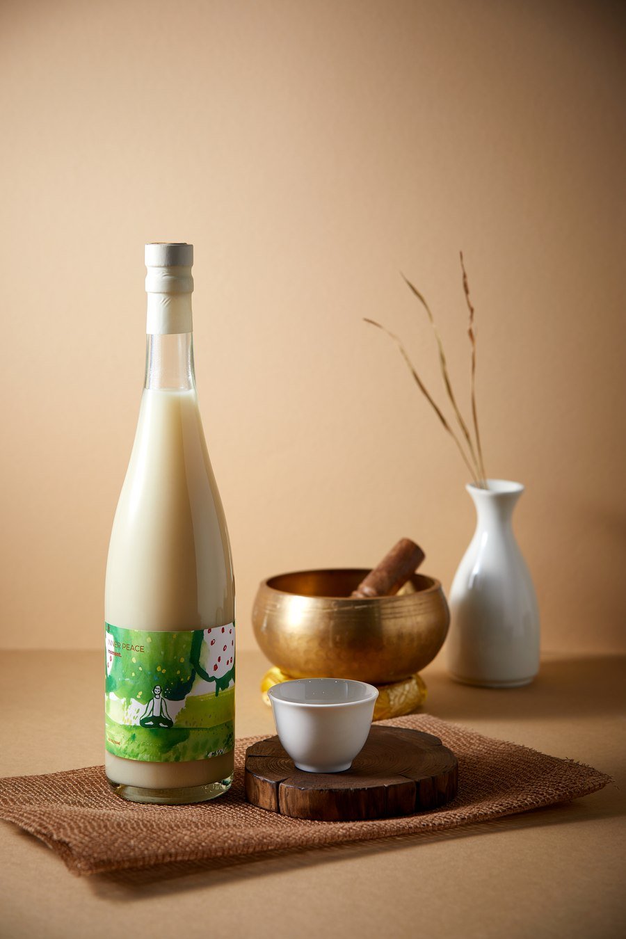INNER PEACE Moment bottle, made with apple, thyme, and lemon